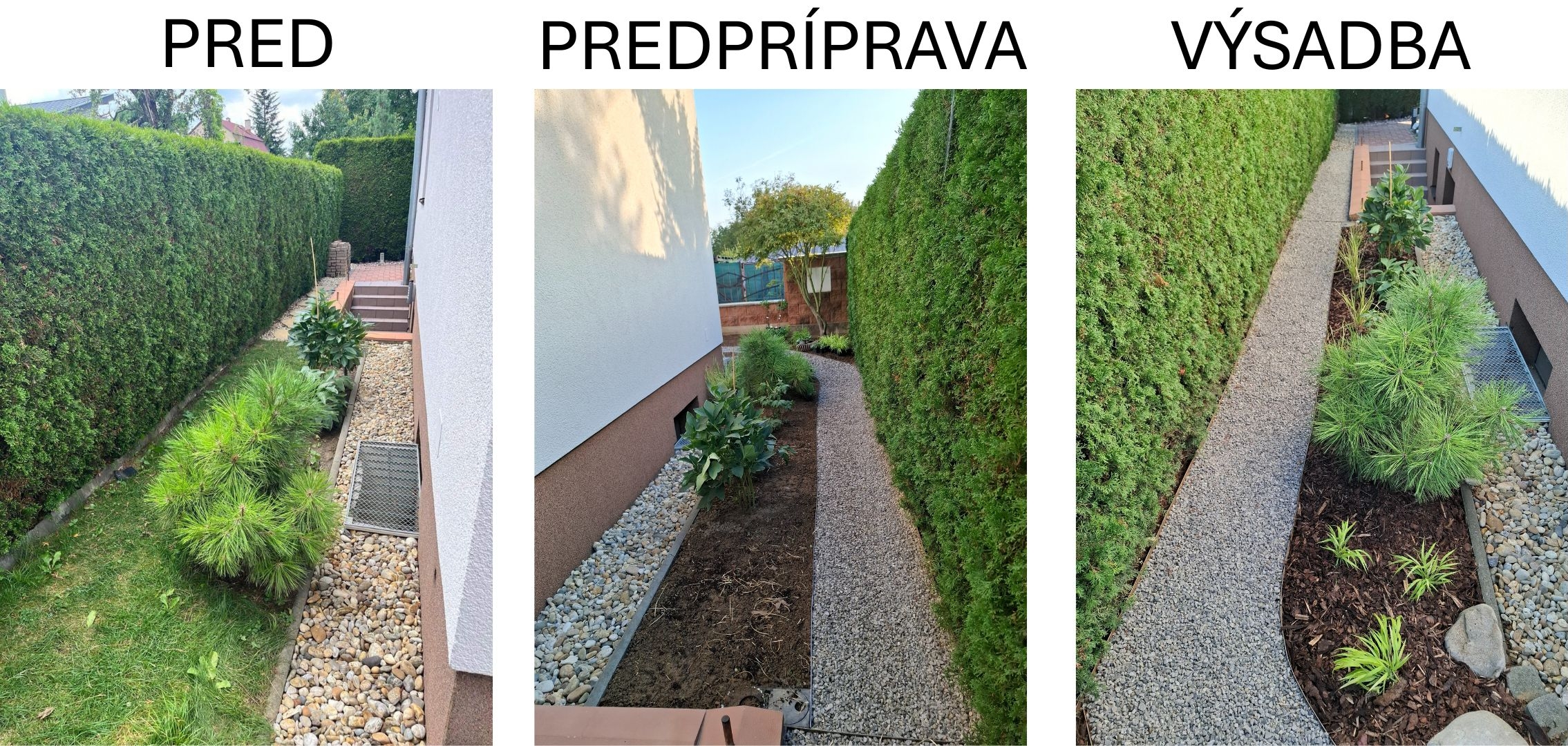 Referencia 2 – Prerábka predzáhrady